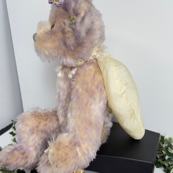 Annette Funicello "Hope" Angel Bear Collection – Limited Edition Lavender Mohair - Picture 8 of 12